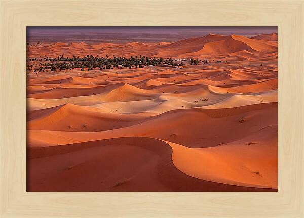 Sahara Sunset Over Erg Chebbi