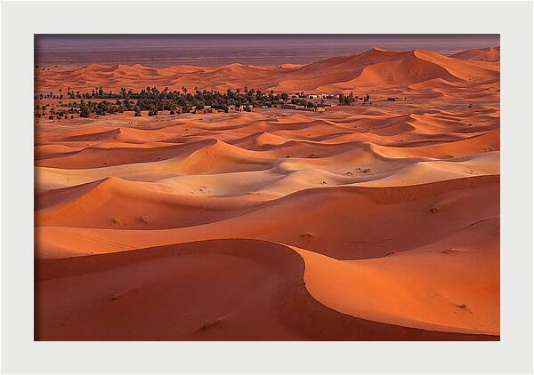 Sahara Sunset Over Erg Chebbi