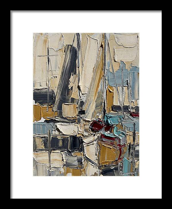 Sailboats In Harbor