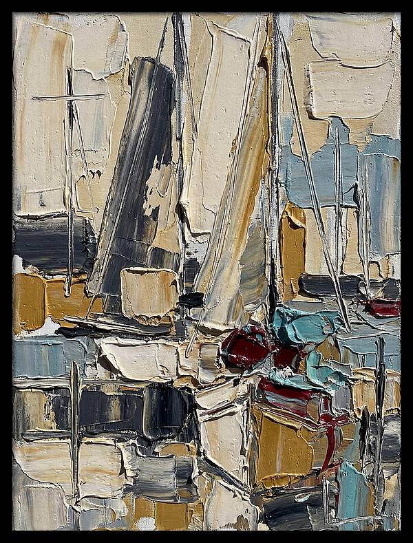 Sailboats In Harbor