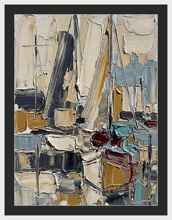Sailboats In Harbor