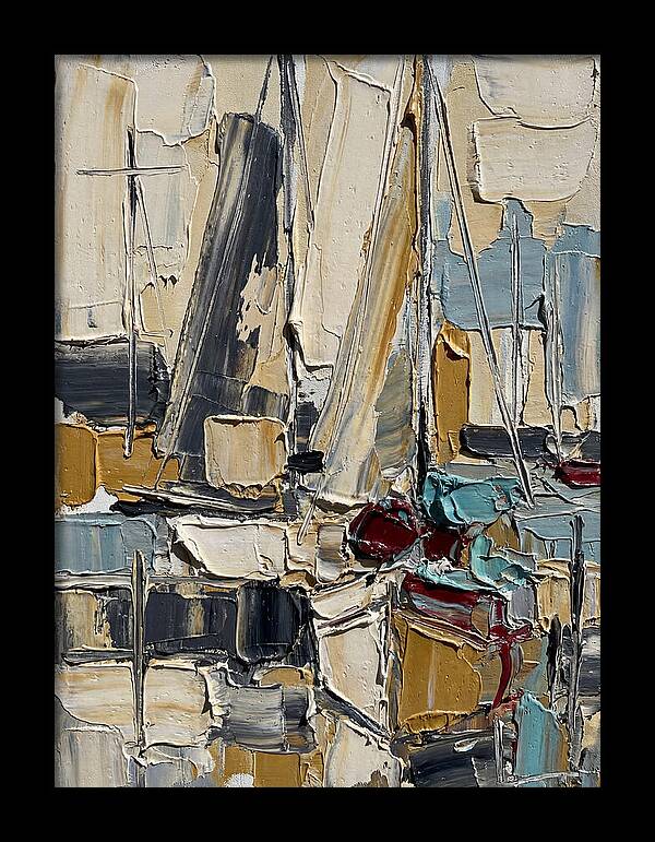 Sailboats In Harbor