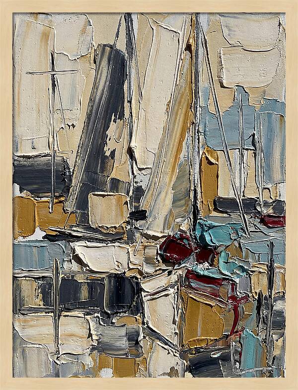 Sailboats In Harbor
