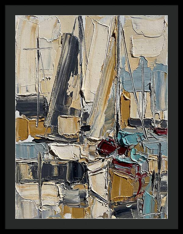 Sailboats In Harbor