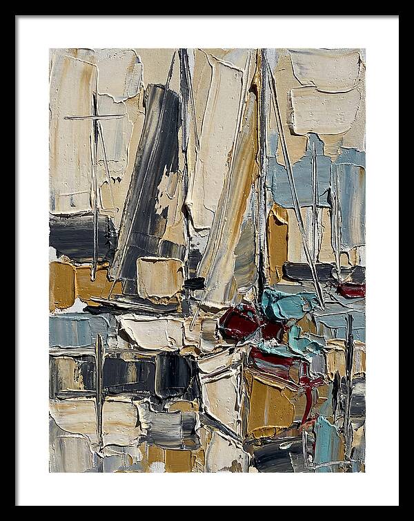 Sailboats In Harbor