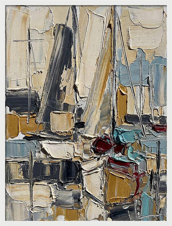 Sailboats In Harbor