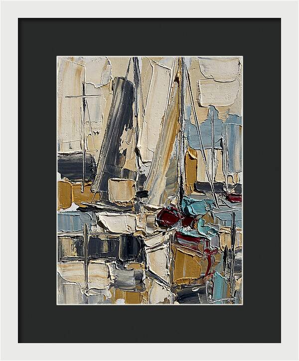 Sailboats In Harbor