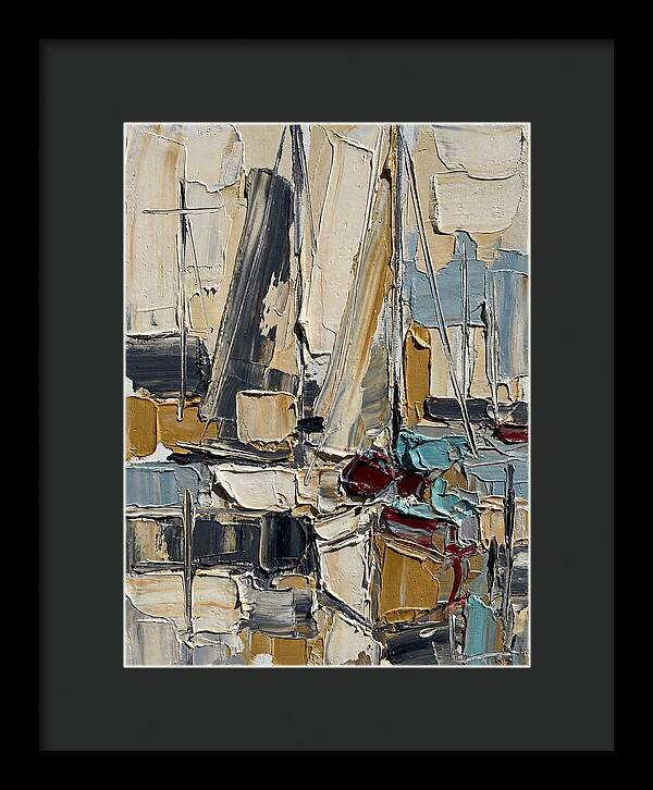 Sailboats In Harbor