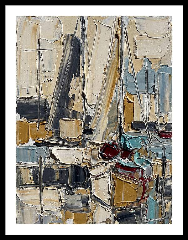 Sailboats In Harbor