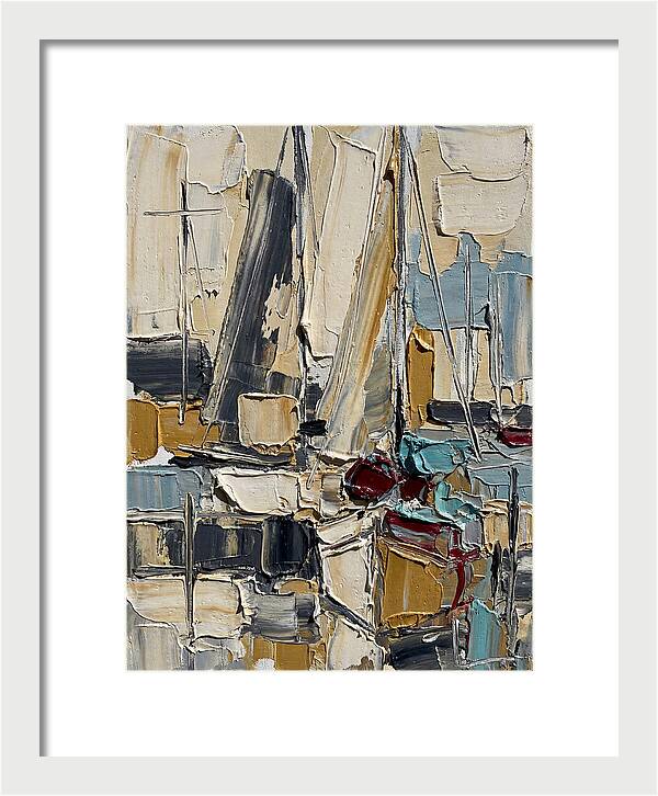 Sailboats In Harbor