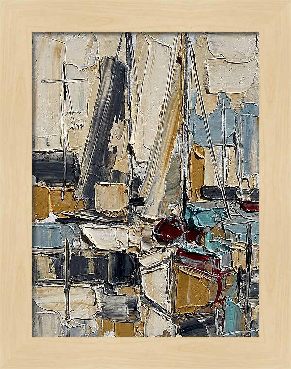 Sailboats In Harbor