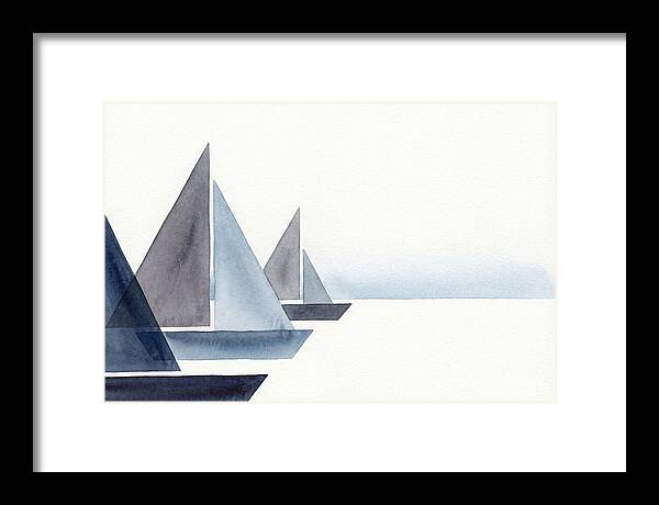Sailboats In Tranquil Waters