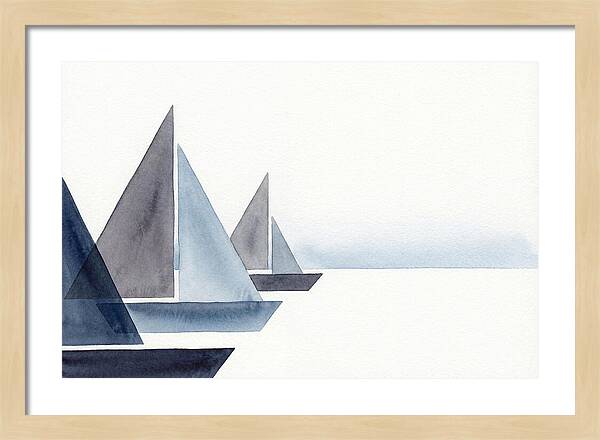 Sailboats In Tranquil Waters