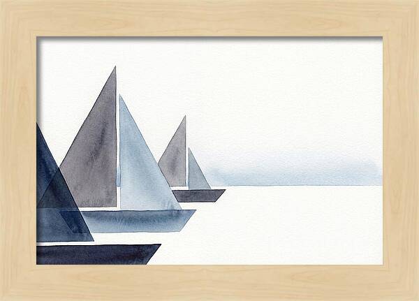 Sailboats In Tranquil Waters