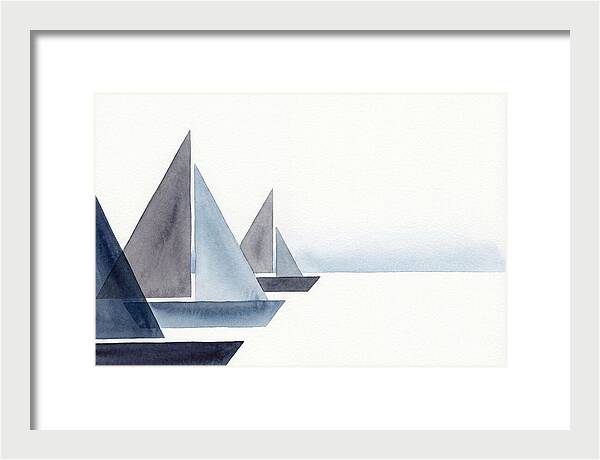 Sailboats In Tranquil Waters
