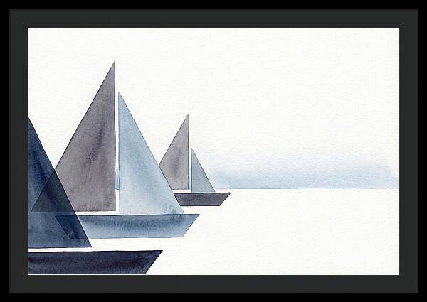 Sailboats In Tranquil Waters