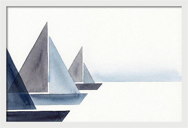 Sailboats In Tranquil Waters