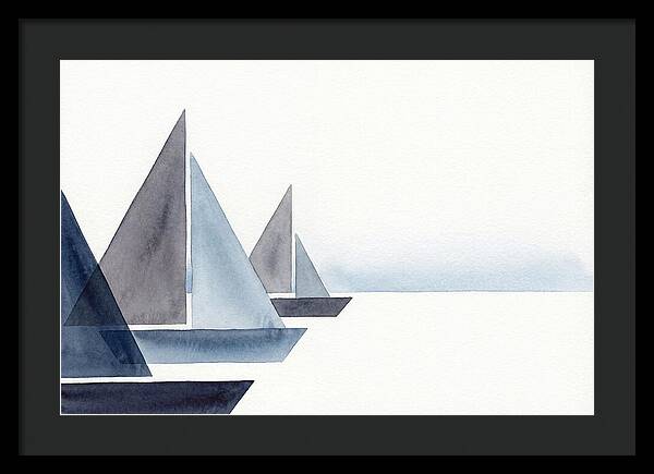 Sailboats In Tranquil Waters