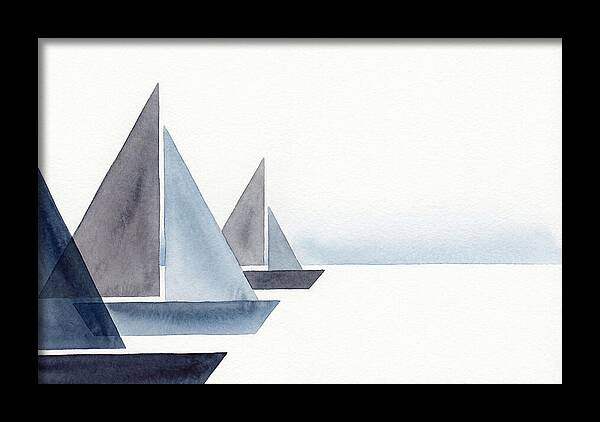Sailboats In Tranquil Waters