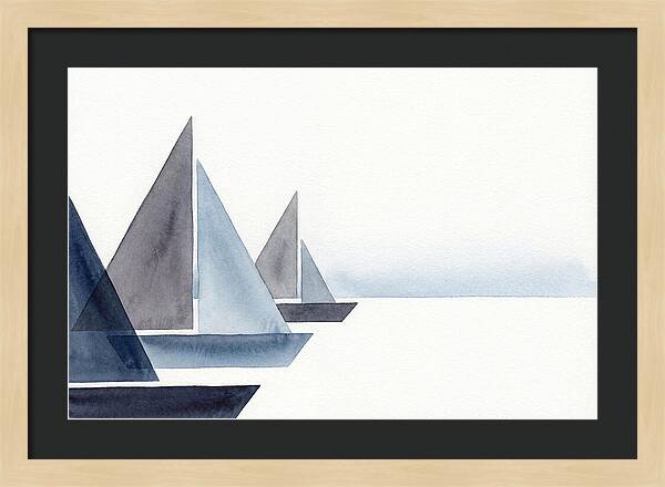 Sailboats In Tranquil Waters