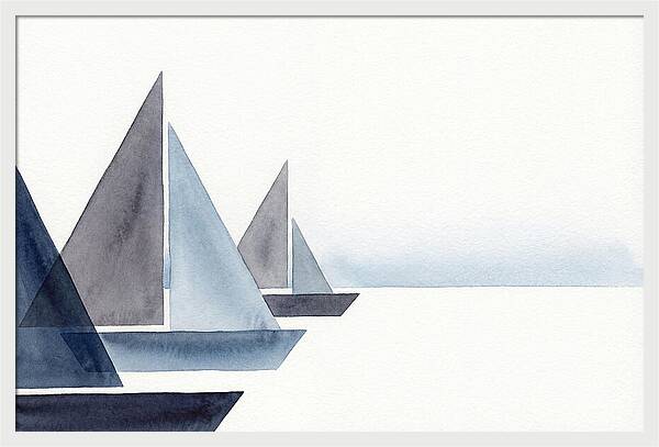 Sailboats In Tranquil Waters