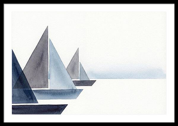 Sailboats In Tranquil Waters