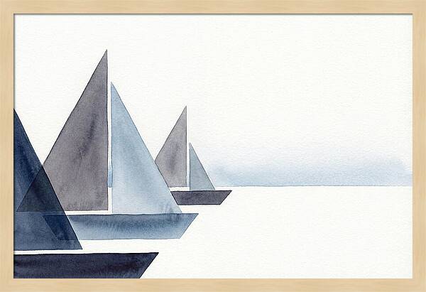 Sailboats In Tranquil Waters