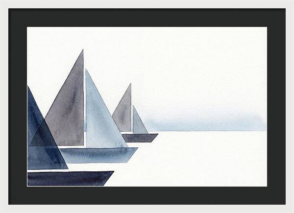 Sailboats In Tranquil Waters