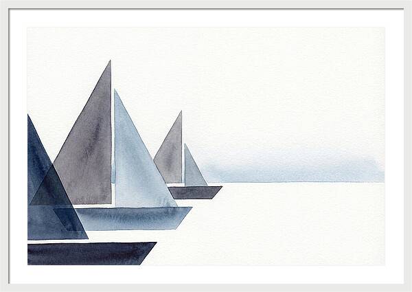 Sailboats In Tranquil Waters