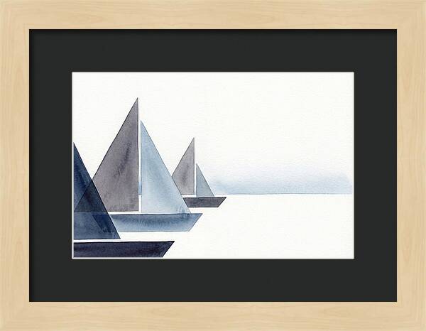 Sailboats In Tranquil Waters