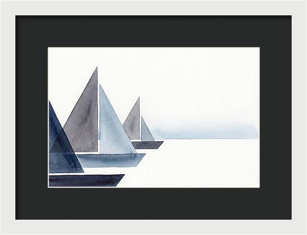 Sailboats In Tranquil Waters