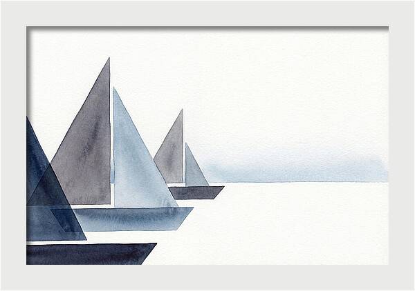 Sailboats In Tranquil Waters