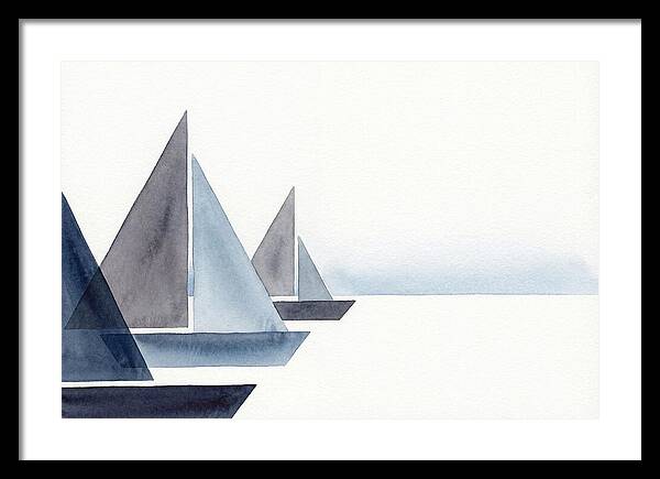 Sailboats In Tranquil Waters