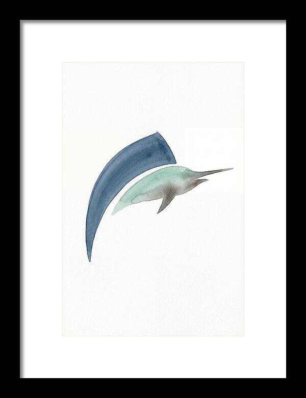 Sailfish In Minimalist Style