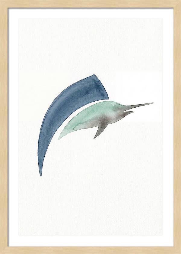 Sailfish In Minimalist Style
