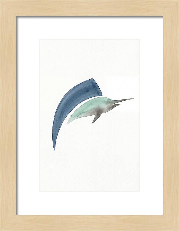 Sailfish In Minimalist Style
