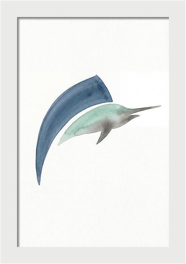 Sailfish In Minimalist Style