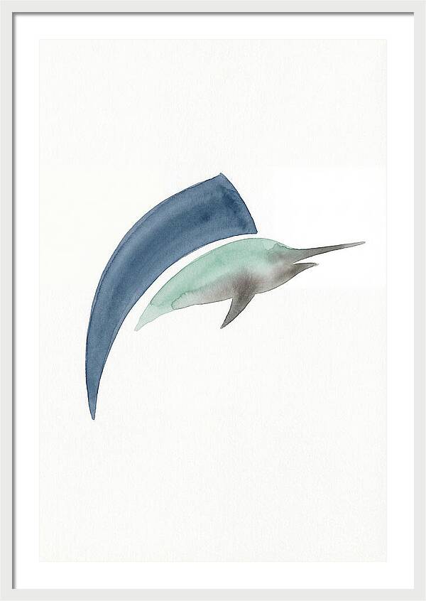 Sailfish In Minimalist Style
