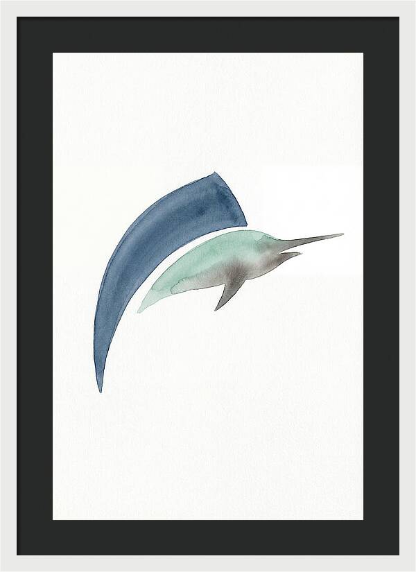 Sailfish In Minimalist Style