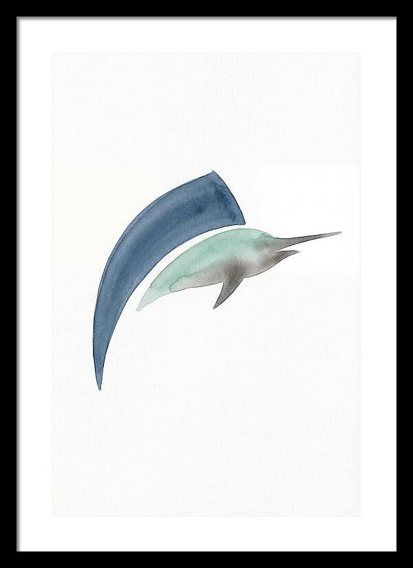 Sailfish In Minimalist Style