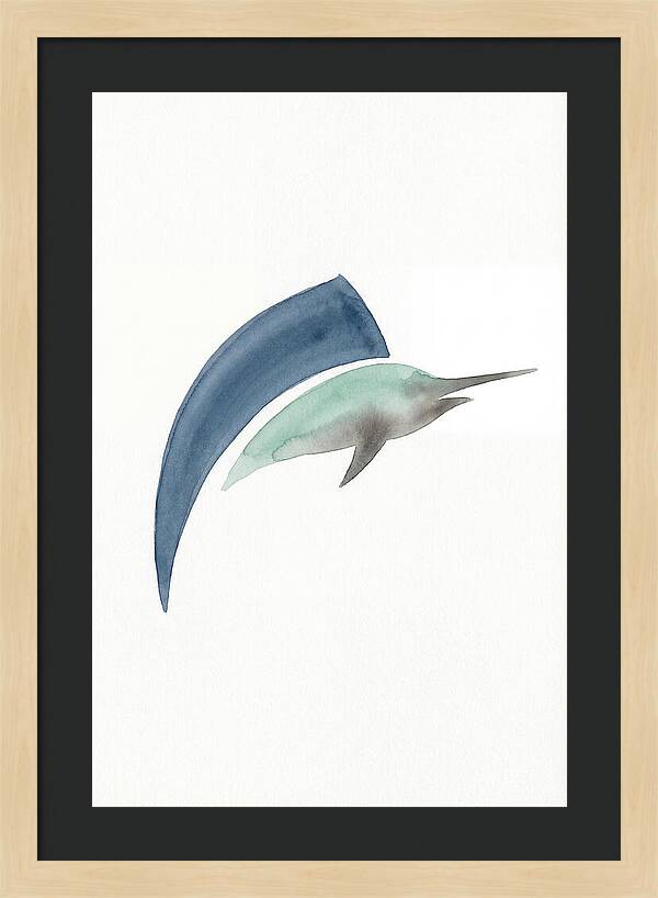 Sailfish In Minimalist Style