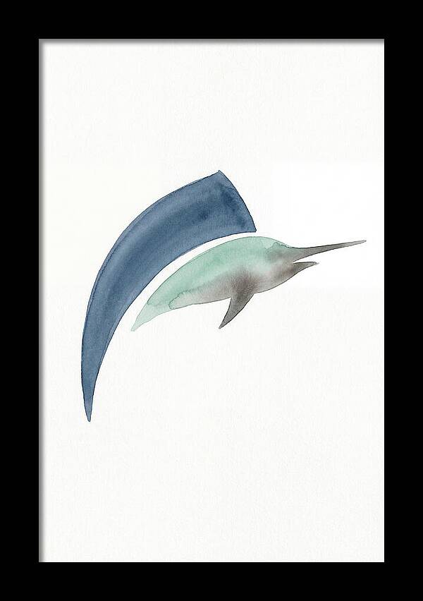 Sailfish In Minimalist Style