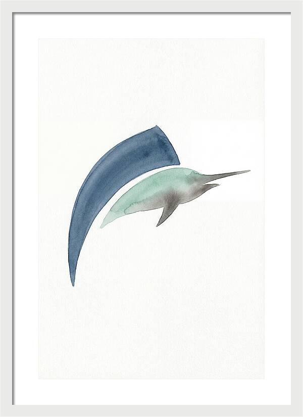 Sailfish In Minimalist Style
