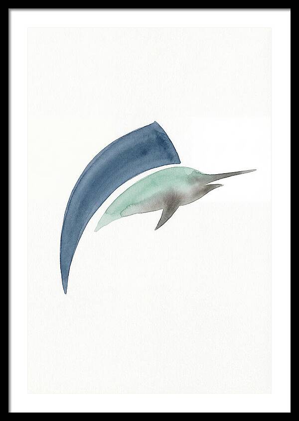 Sailfish In Minimalist Style