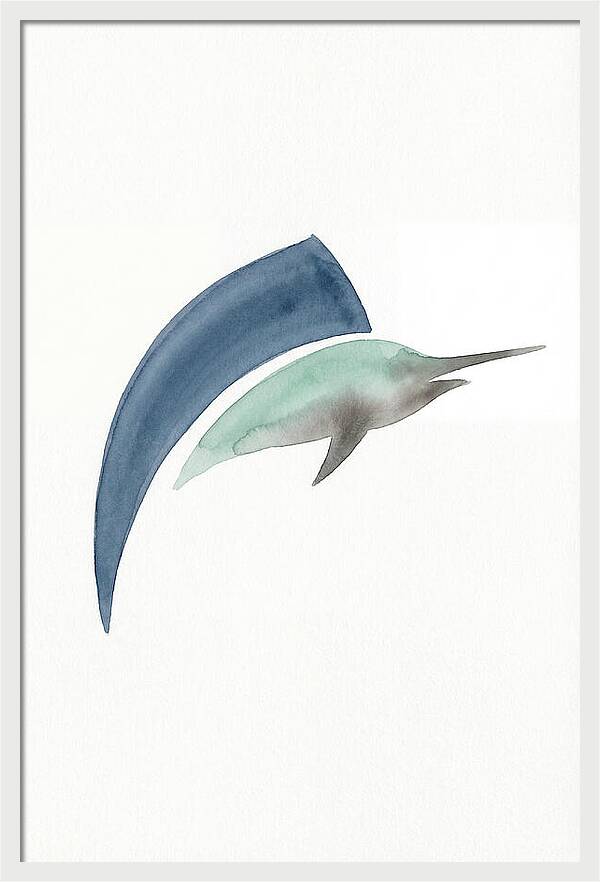 Sailfish In Minimalist Style