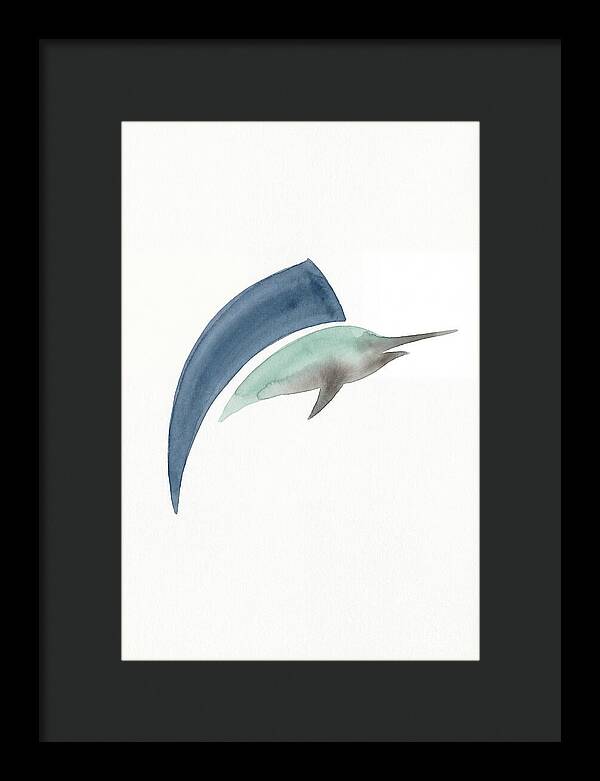 Sailfish In Minimalist Style