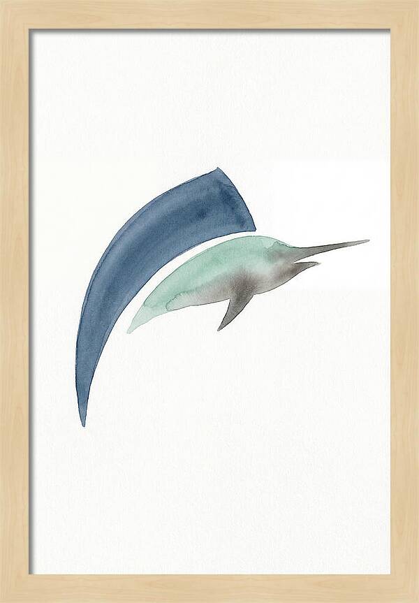 Sailfish In Minimalist Style