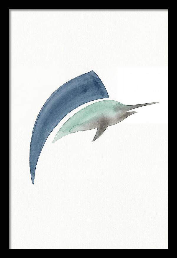 Sailfish In Minimalist Style