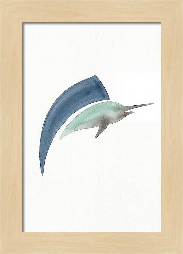 Sailfish In Minimalist Style