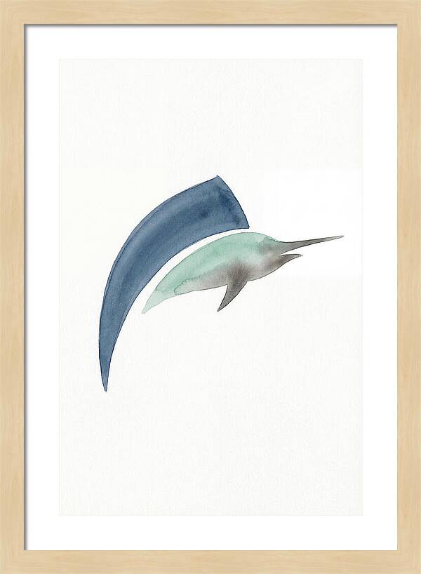 Sailfish In Minimalist Style